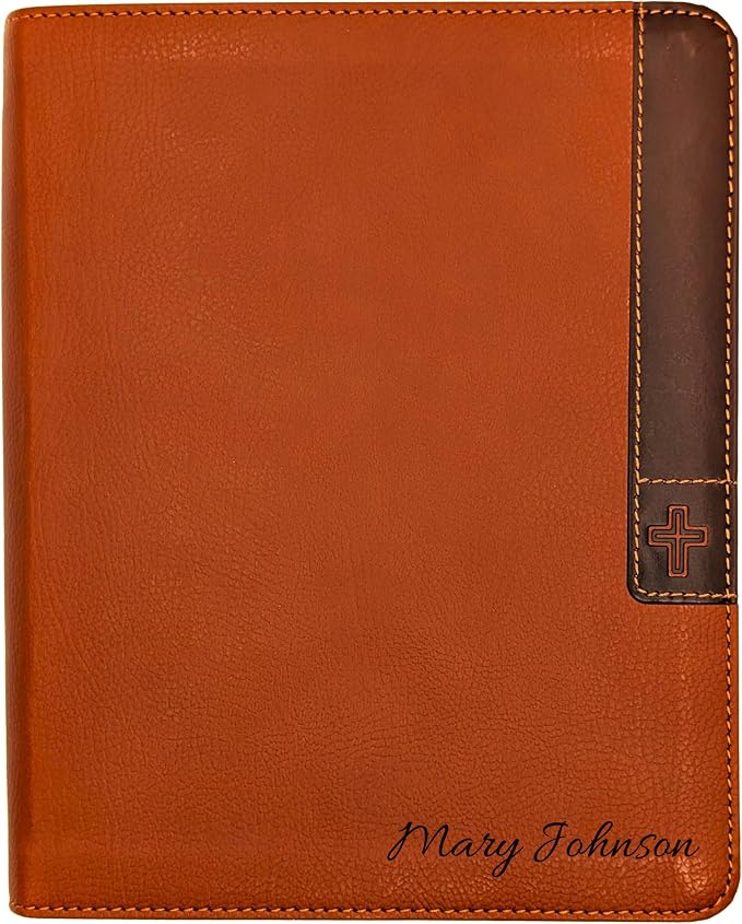 Personalized NIV Journal the World - Large Print - Brown | Legacy Collection