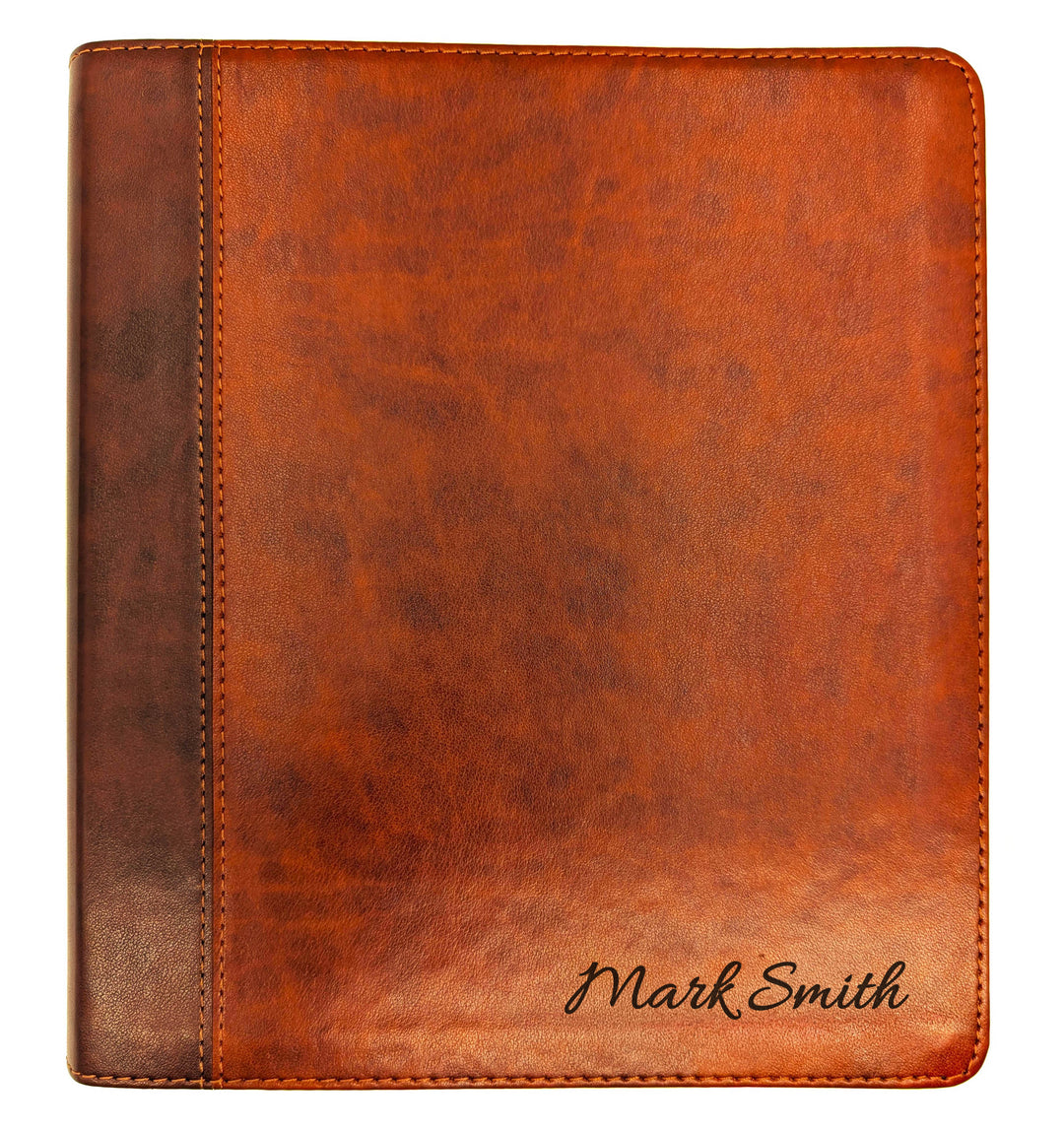 Personalized ESV Journaling Study Bible – Brown/Chestnut | Engraved Name