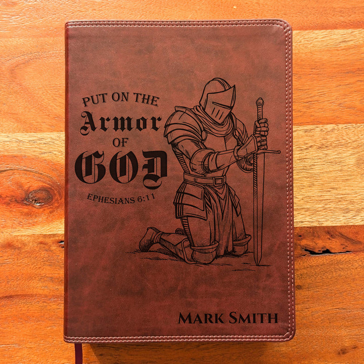 Biblia con letra súper gigante ESV personalizada – Borgoña | Girasol
