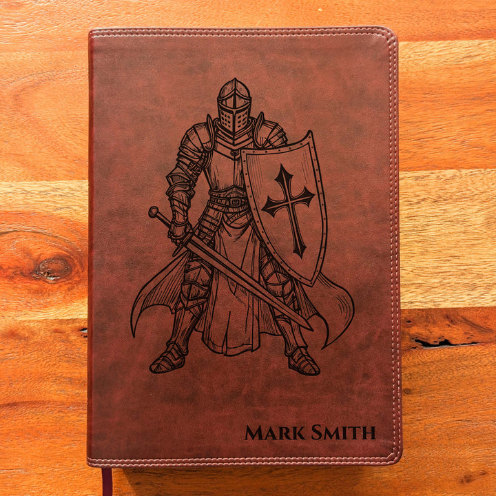 Biblia con letra súper gigante ESV personalizada – Borgoña | Girasol