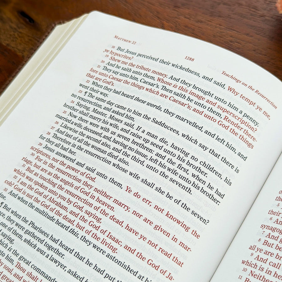 Personalized KJV Wide Margin Bible - Brown | Everlasting Collection