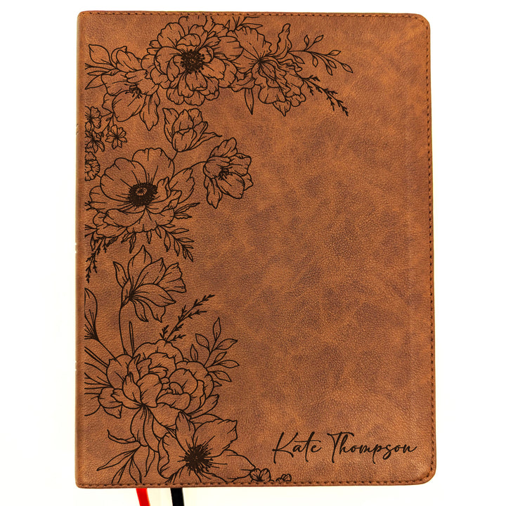 Biblia NVI Personalizada para Niños - Rosa | Nombre grabado