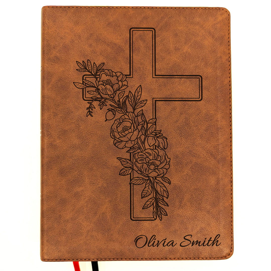 Biblia NVI Personalizada para Niños - Rosa | Nombre grabado