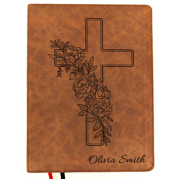 Biblia NVI Personalizada para Niños - Rosa | Nombre grabado