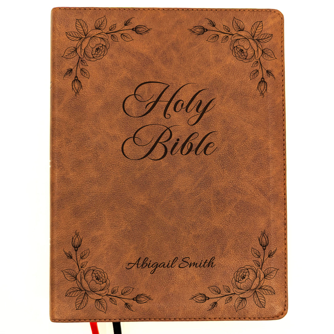 Biblia NVI Personalizada para Niños - Rosa | Nombre grabado