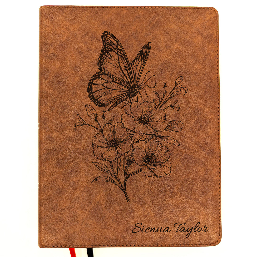 Biblia NVI Personalizada para Niños - Rosa | Nombre grabado