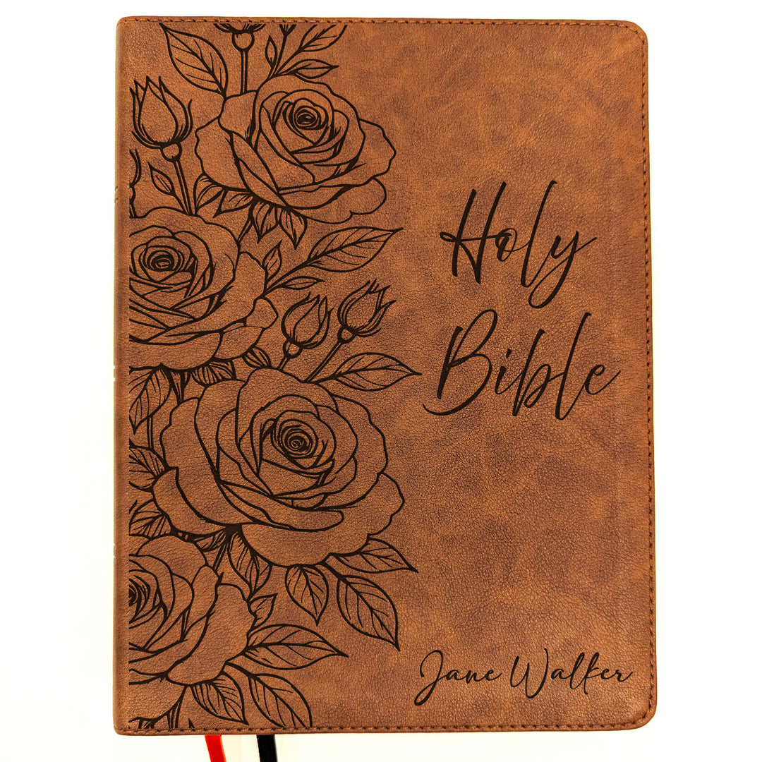 Biblia NVI Personalizada para Niños - Rosa | Nombre grabado