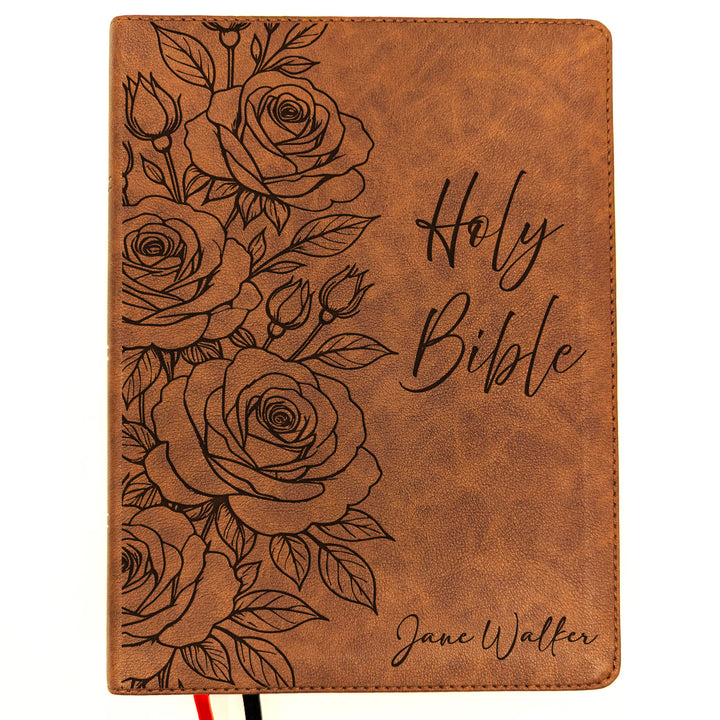 Biblia NVI Personalizada para Niños - Rosa | Nombre grabado