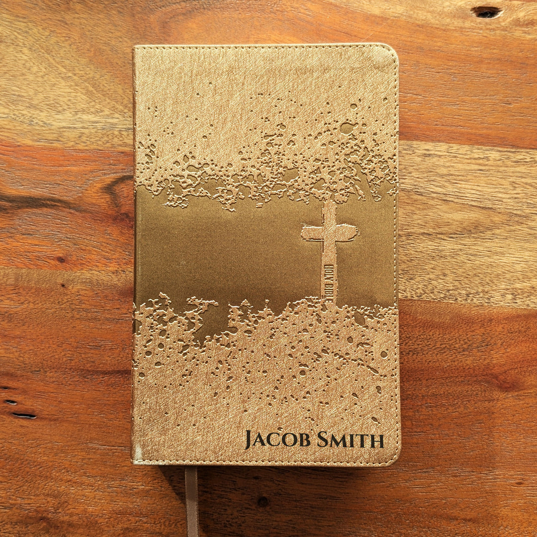 Biblia NVI Personalizada para Niños - Rosa | Nombre grabado