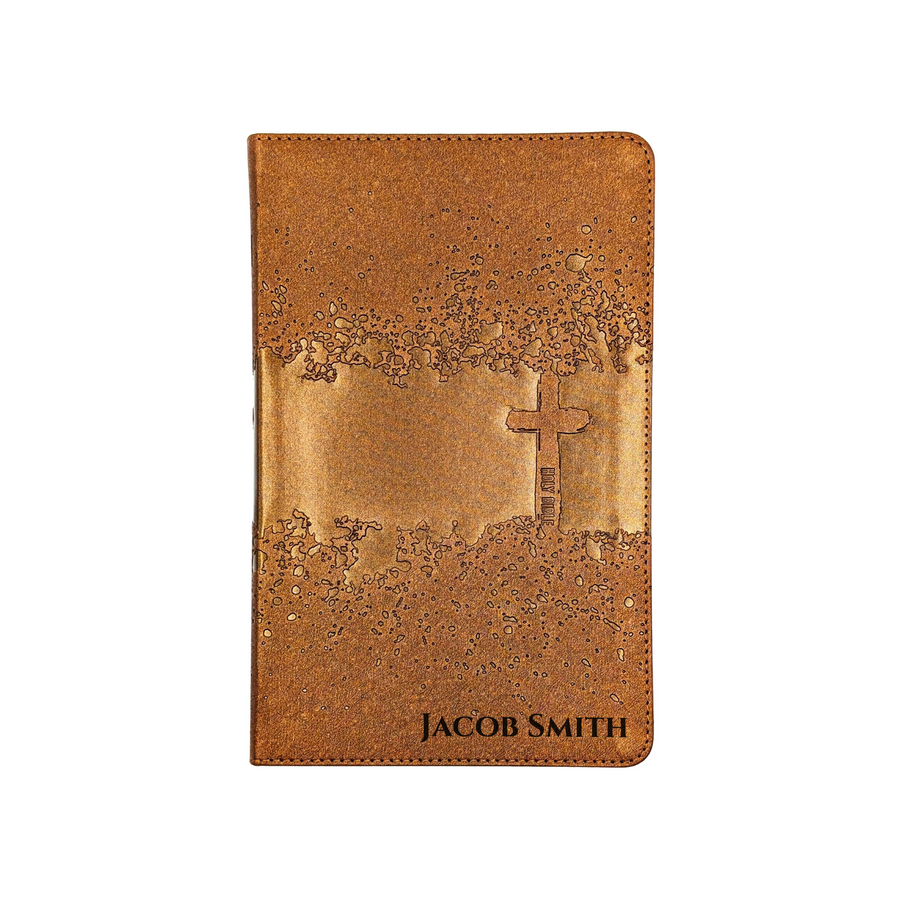 Personalized NIV Kids Visual Study Bible - Bronze | Engraved Name