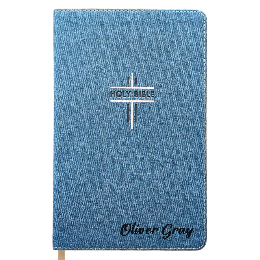 Personalized NIV Thinline Bible for Teens –  Navy | Engraved Name