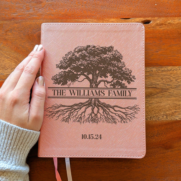 Biblia NVI Personalizada para Niños - Rosa | Nombre grabado