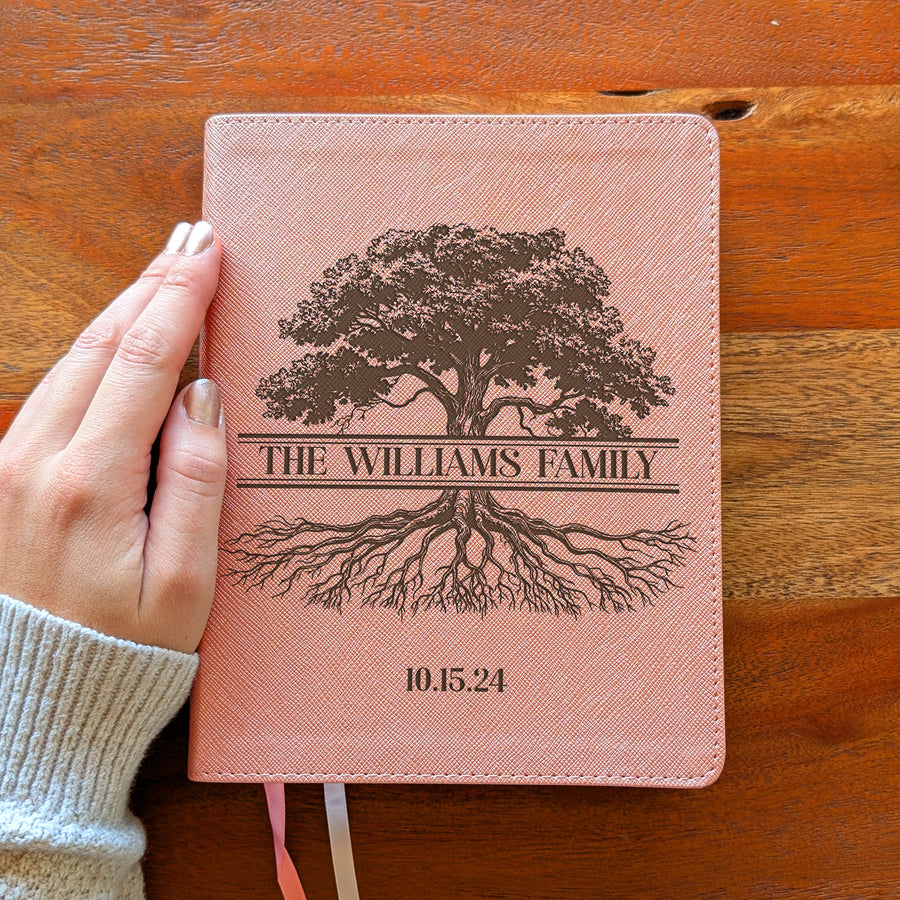 Personalized NIV Beautiful Word Bible – Pink | Oak Family Tree Center.