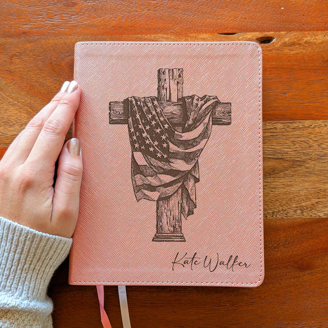 Biblia NVI Personalizada para Niños - Rosa | Nombre grabado