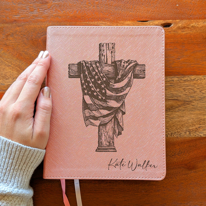 Biblia NVI Personalizada para Niños - Rosa | Nombre grabado