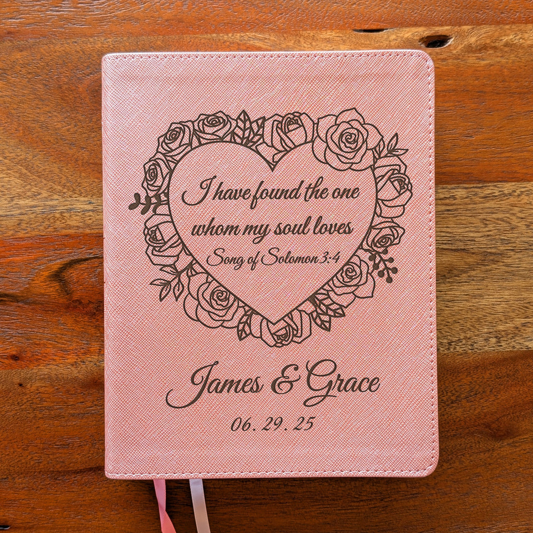 Personalized NIV Beautiful Word Bible – Pink | Song of Solomon