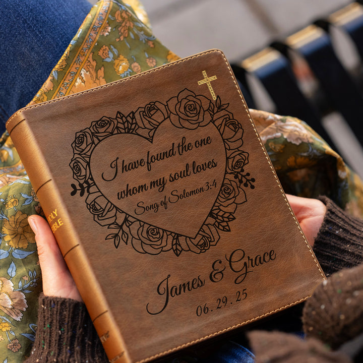 Personalized NIV Journal the Word Bible – Double Column Brown | Song of Solomon
