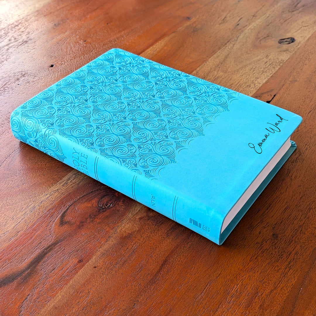 Biblia NVI Personalizada para Niños - Rosa | Nombre grabado