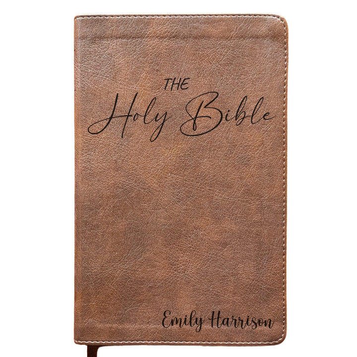 Biblia con letra súper gigante ESV personalizada – Borgoña | Girasol