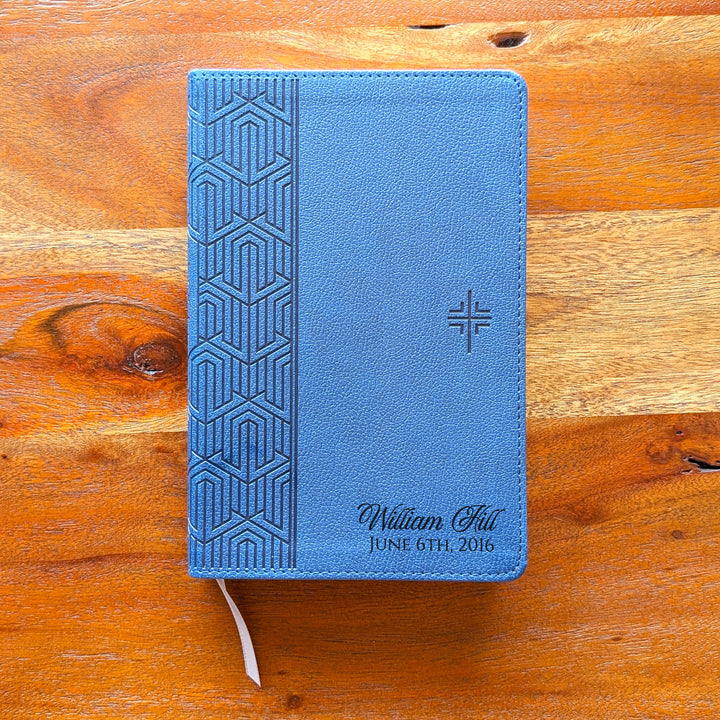 Biblia NVI Personalizada para Niños - Rosa | Nombre grabado