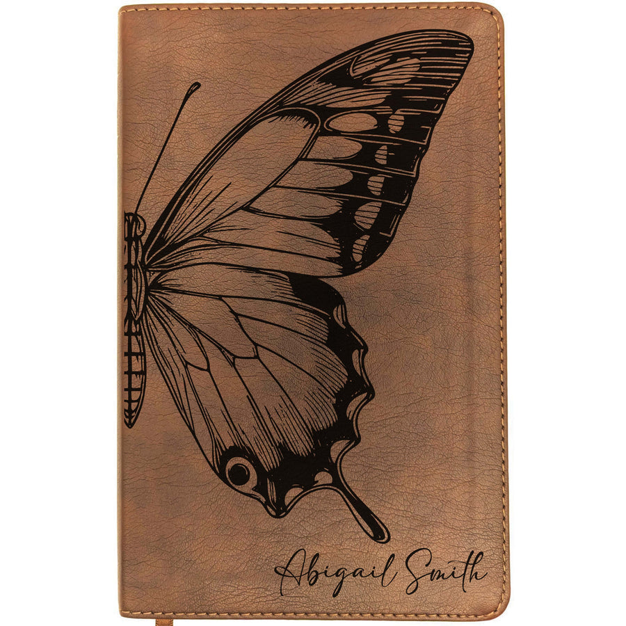 Personalized NLT Thinline Bible – Rustic Brown | Earth & Sky Collection