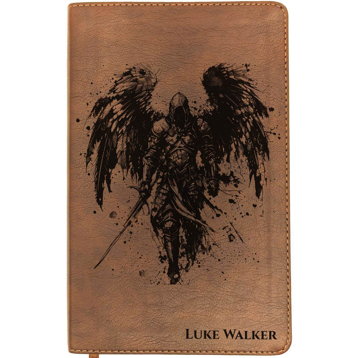 Personalized NLT Thinline Bible – Rustic Brown | Men&