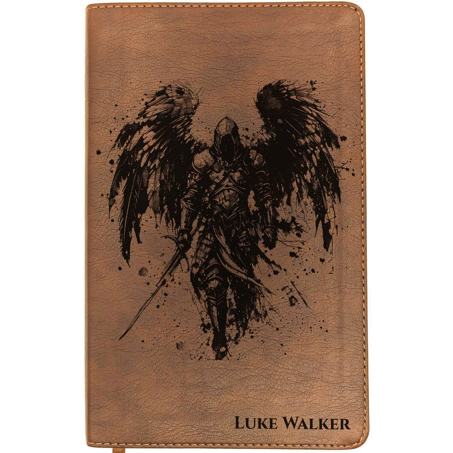 Personalized NLT Thinline Bible – Rustic Brown | Gentleman's Collection
