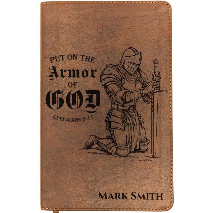 Personalized NLT Thinline Bible – Rustic Brown | Men&