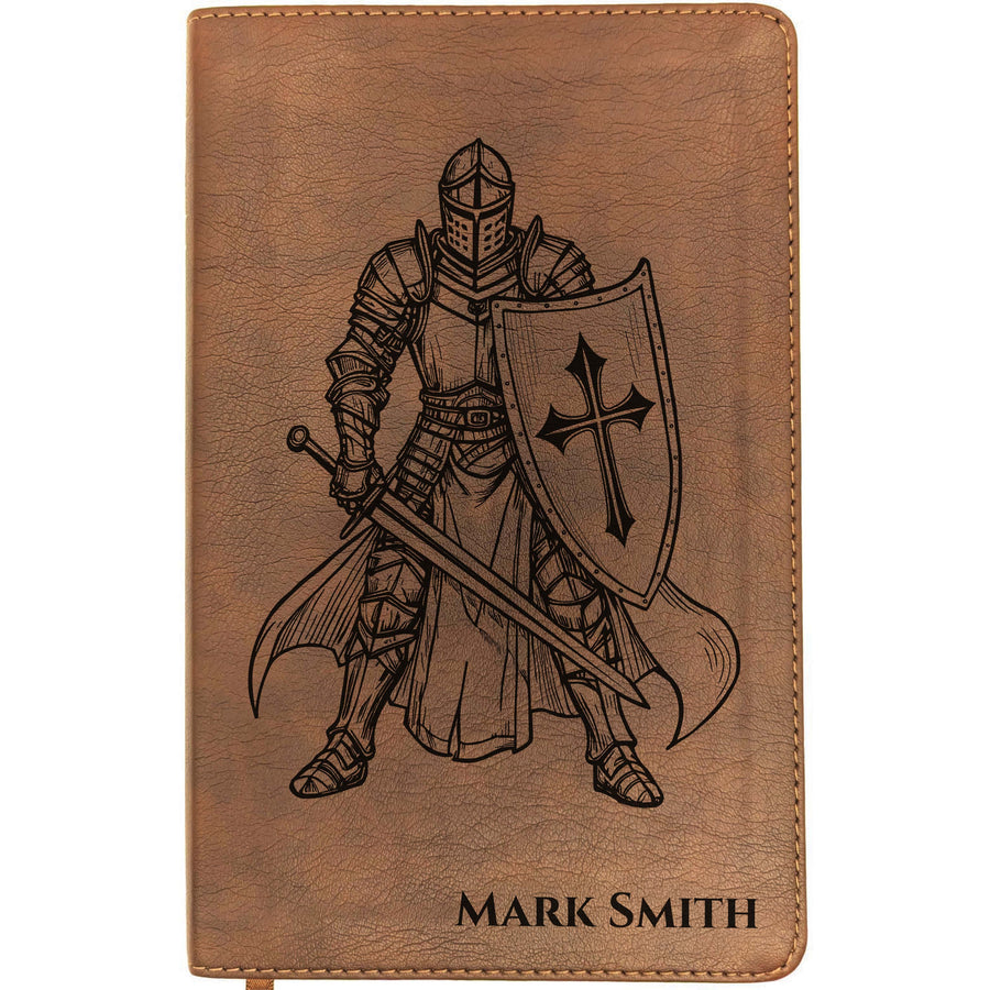 Personalized NLT Thinline Bible – Rustic Brown | Gentleman's Collection