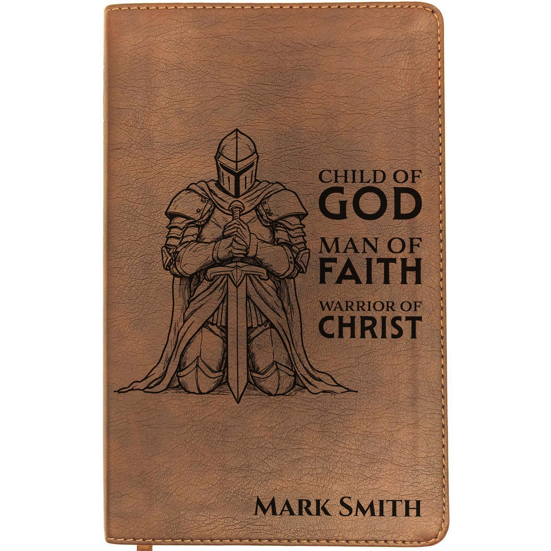 Personalized NLT Thinline Bible – Rustic Brown | Men&