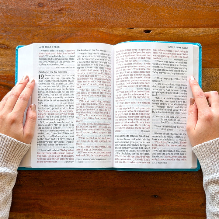 Biblia NVI Personalizada para Niños - Rosa | Nombre grabado