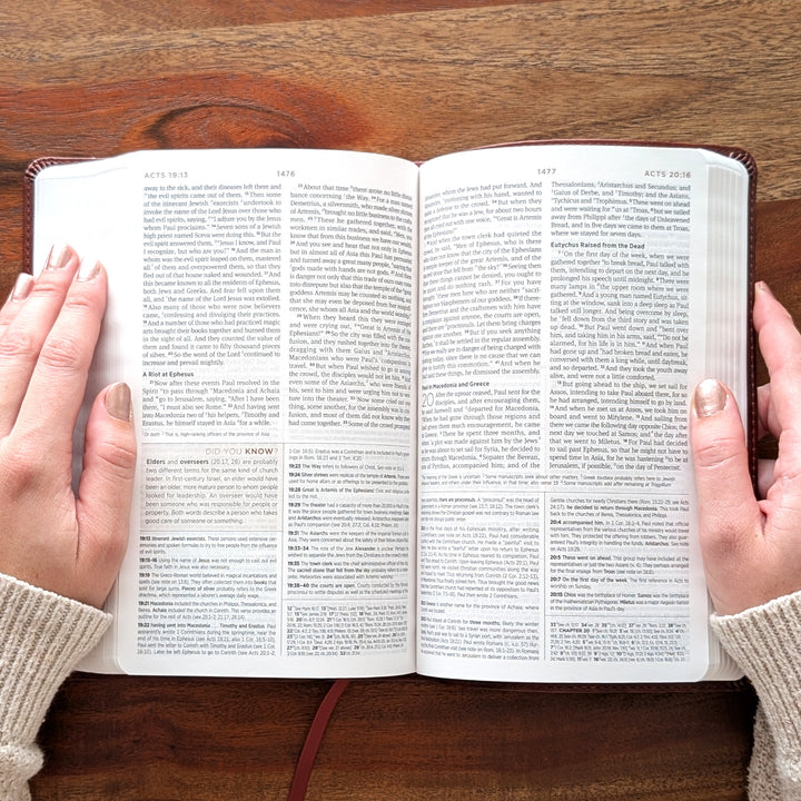 Biblia con letra súper gigante ESV personalizada – Borgoña | Girasol