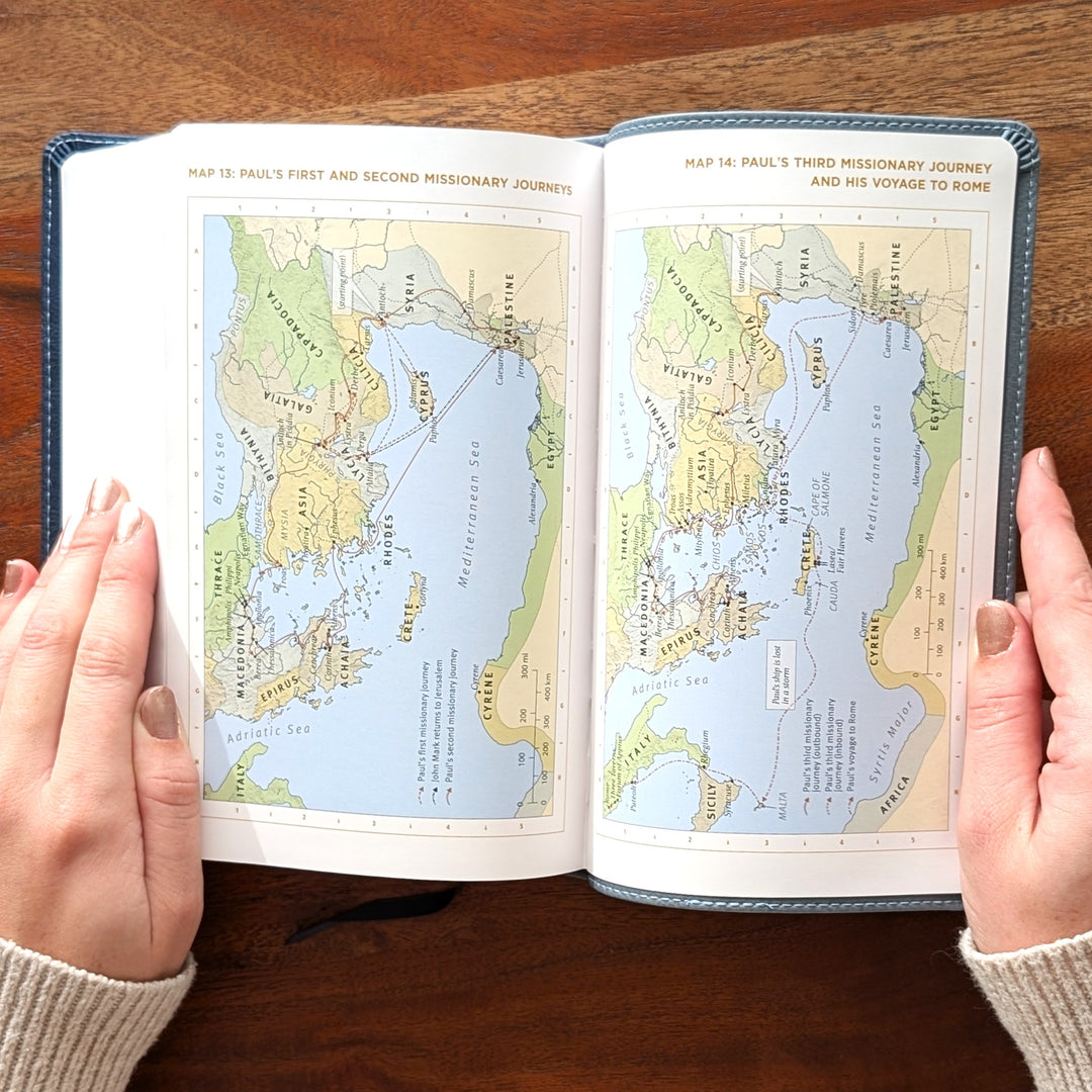 Biblia con letra súper gigante ESV personalizada – Borgoña | Girasol