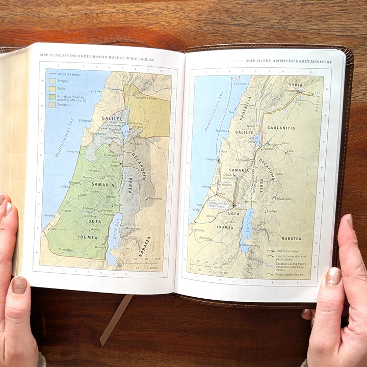 Biblia con letra súper gigante ESV personalizada – Borgoña | Girasol