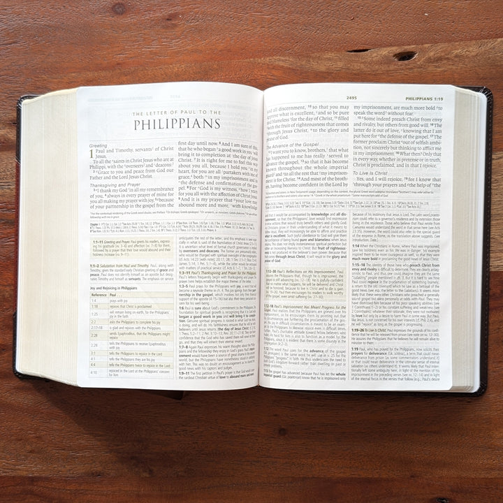 Biblia con letra súper gigante ESV personalizada – Borgoña | Girasol