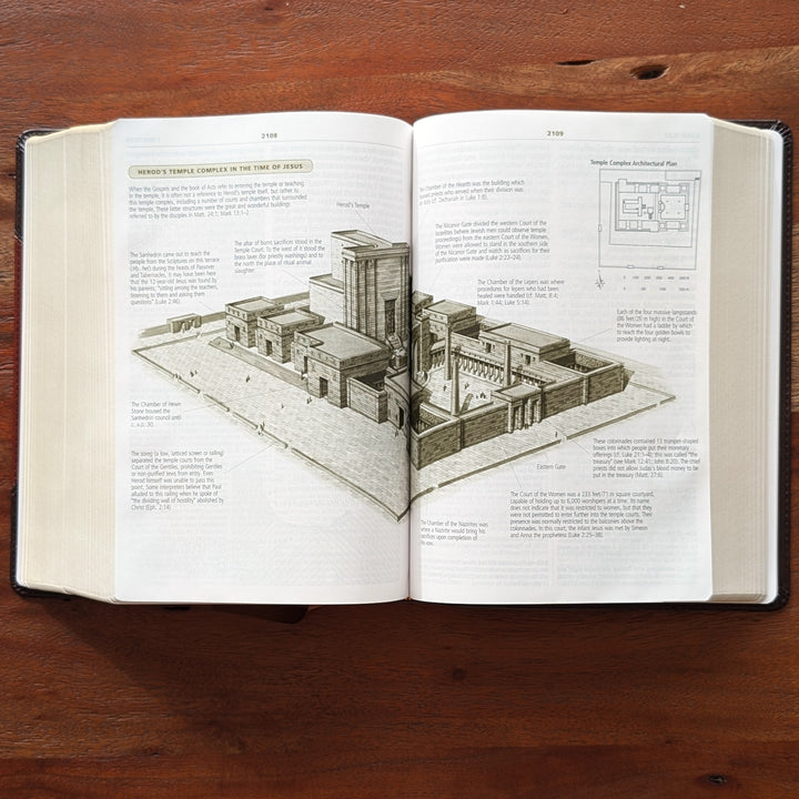 Biblia con letra súper gigante ESV personalizada – Borgoña | Girasol